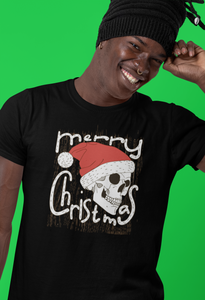 Merry Christmas Skull Tee