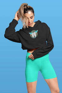 Butterfly Crop Hoodie