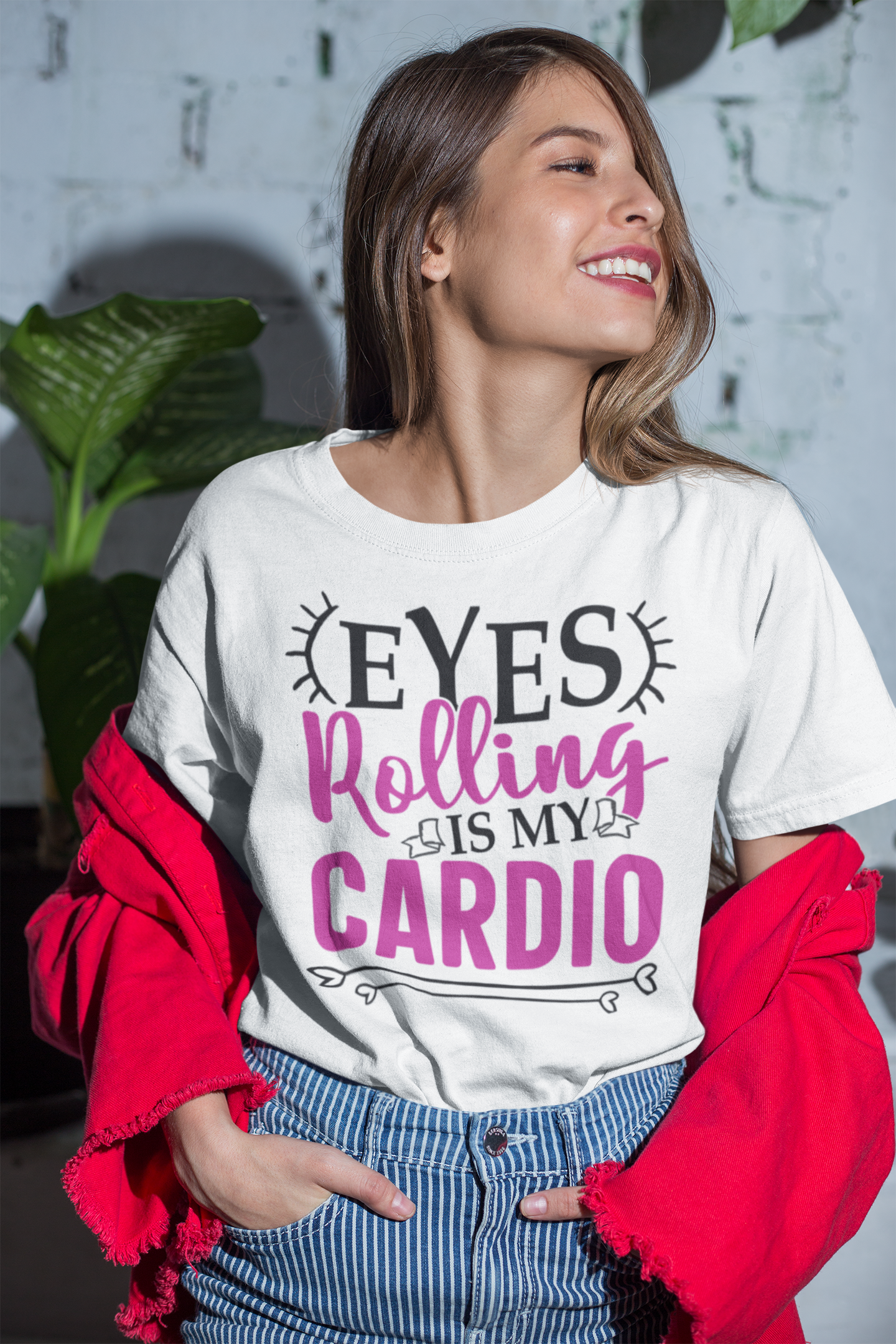 Eyes Rolling is My Cardio Tee