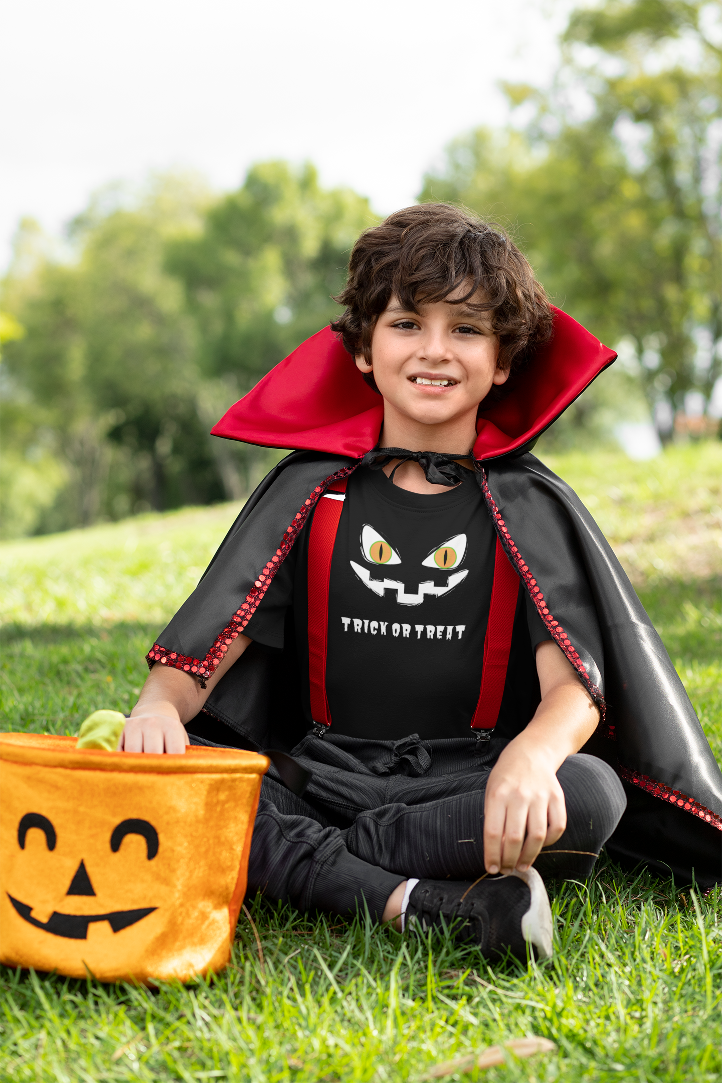 Trick or Treat Halloween Tee