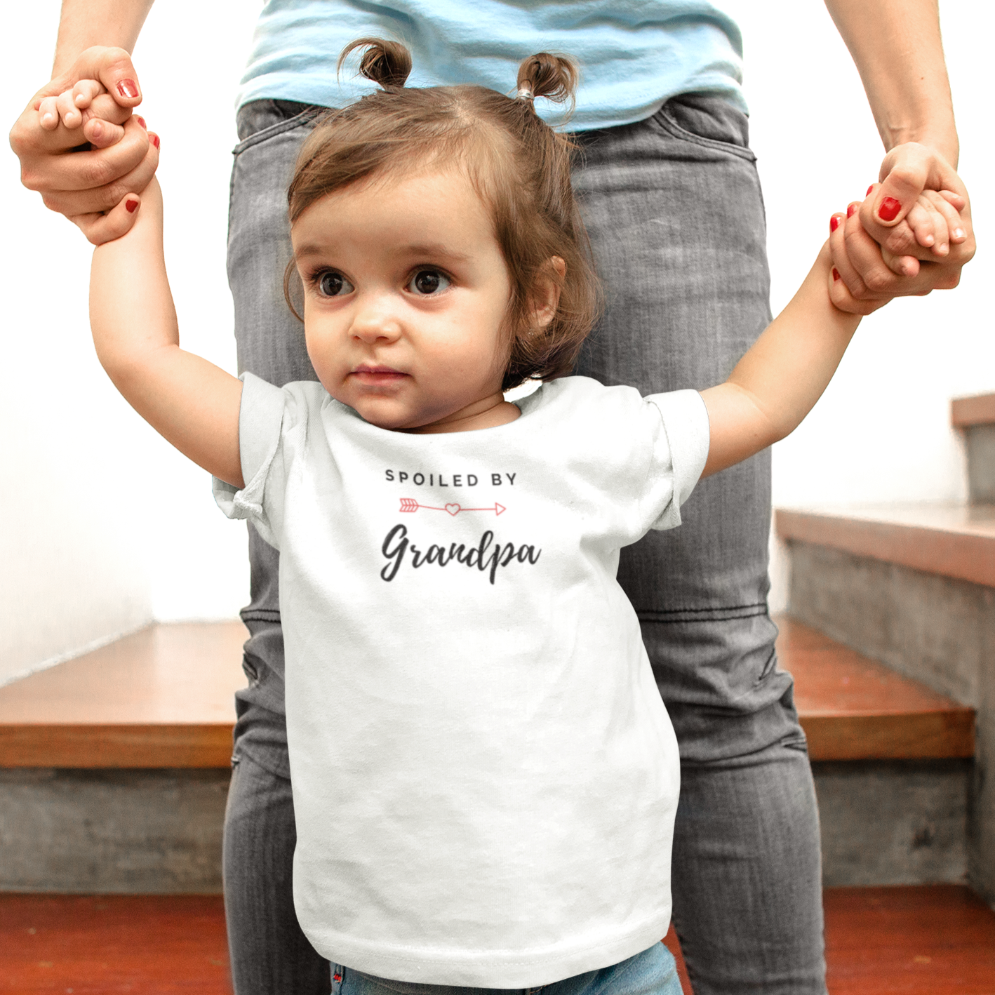 Spoiled by Grandpa Toddler Tee