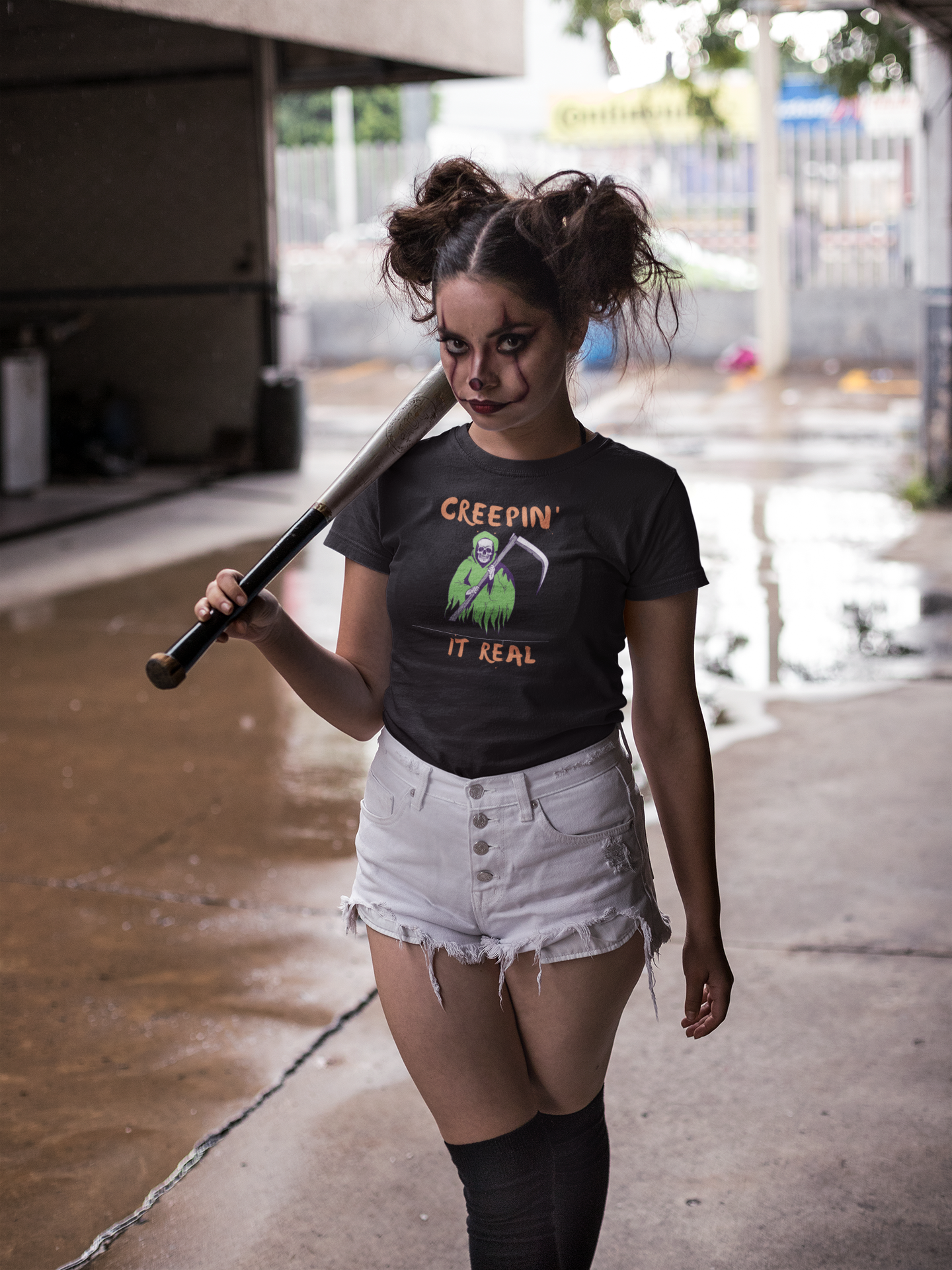 Creepin' It Real Halloween Tee