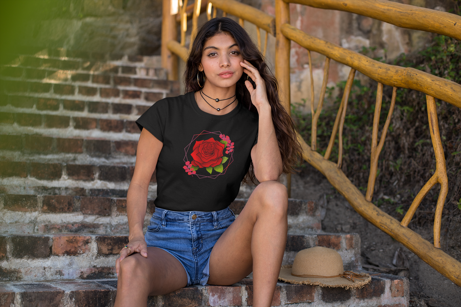 Rose Tee