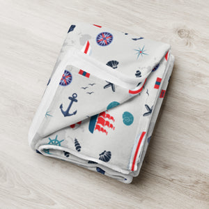 Nautical Throw Blanket