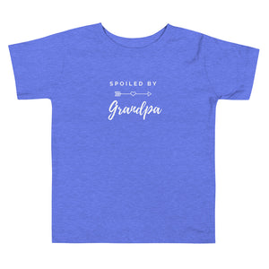 Spoiled By Grandpa Toddler Tee