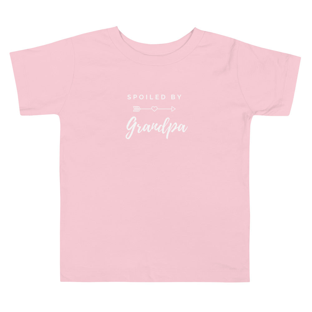 Spoiled By Grandpa Toddler Tee