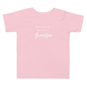 Spoiled By Grandpa Toddler Tee