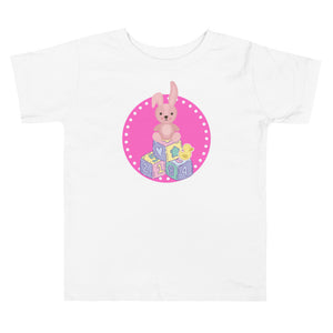 Toddler Bunny Blocks Tee