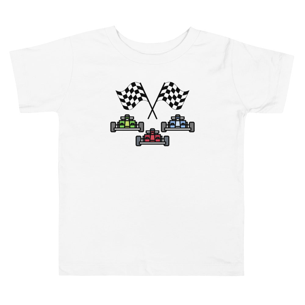 Toddler Race Car Tee