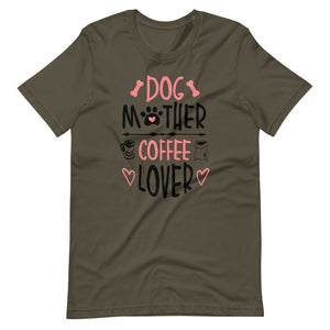 Dog Mother Coffee Lover Tee