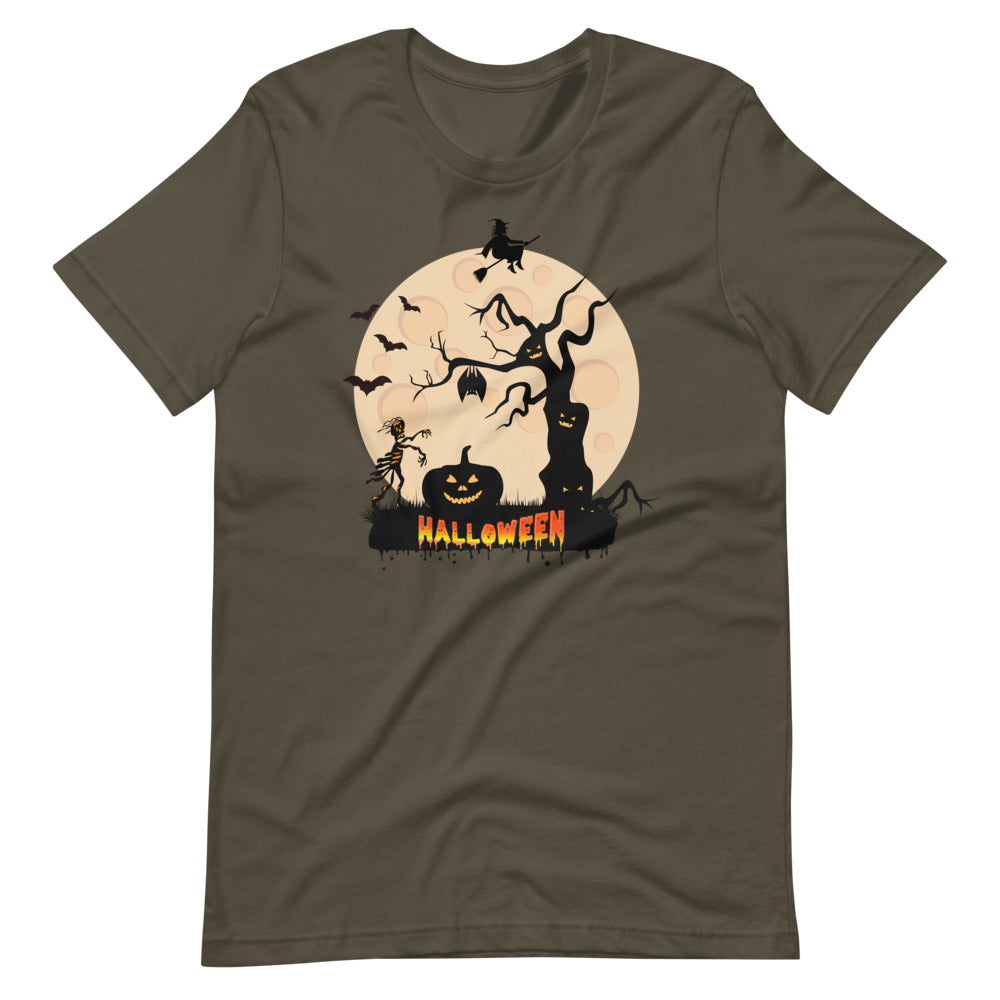 Halloween Scene Tee