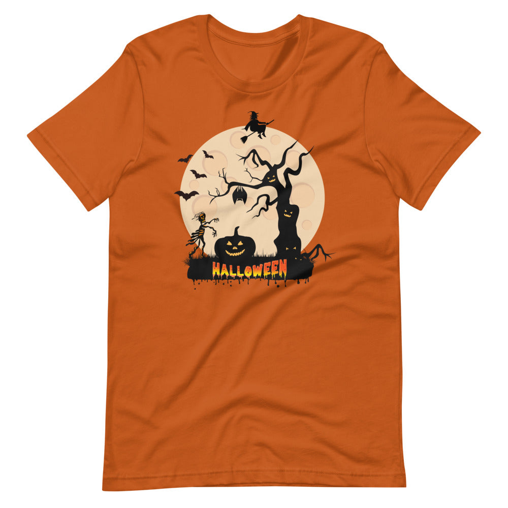 Halloween Scene Tee