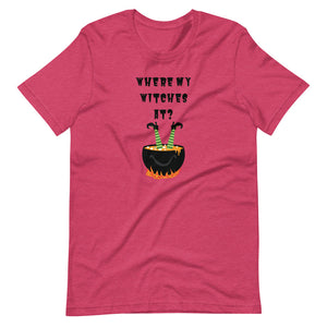 Where My Witches At? Halloween Tee