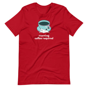 Morning Coffee Required Tee