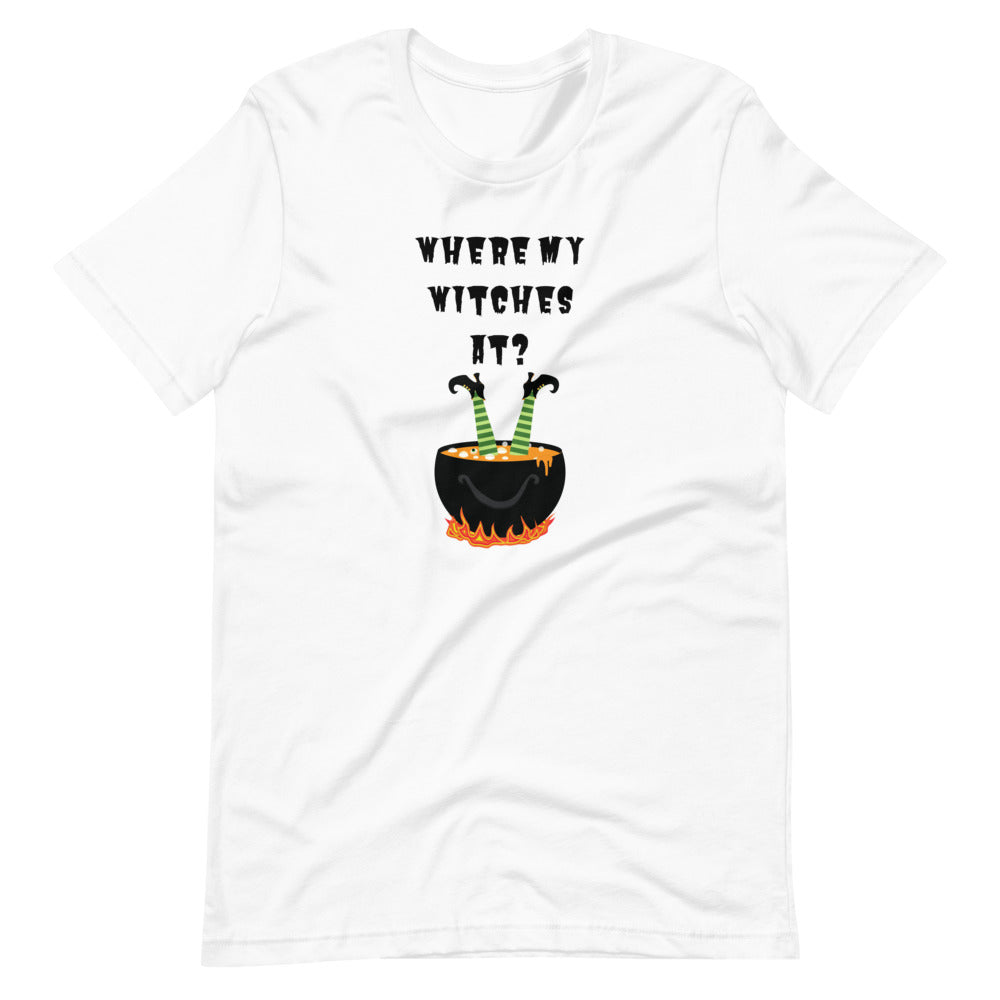 Where My Witches At? Halloween Tee