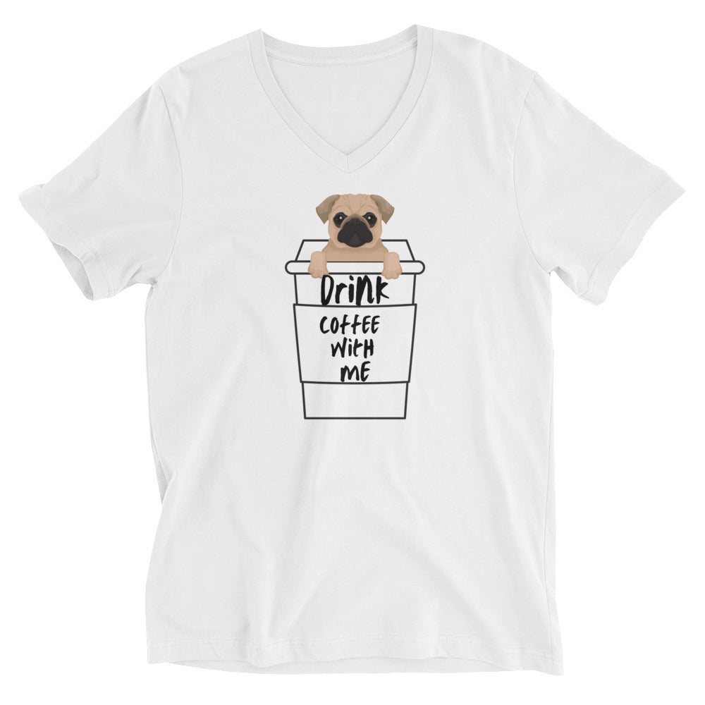 Doggy Drink Coffee With Me Tee