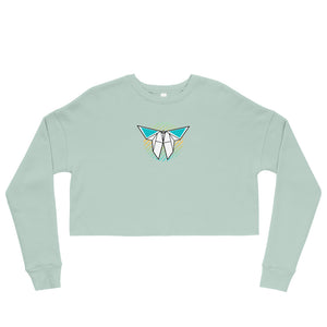 Butterfly Crop Sweatshirt