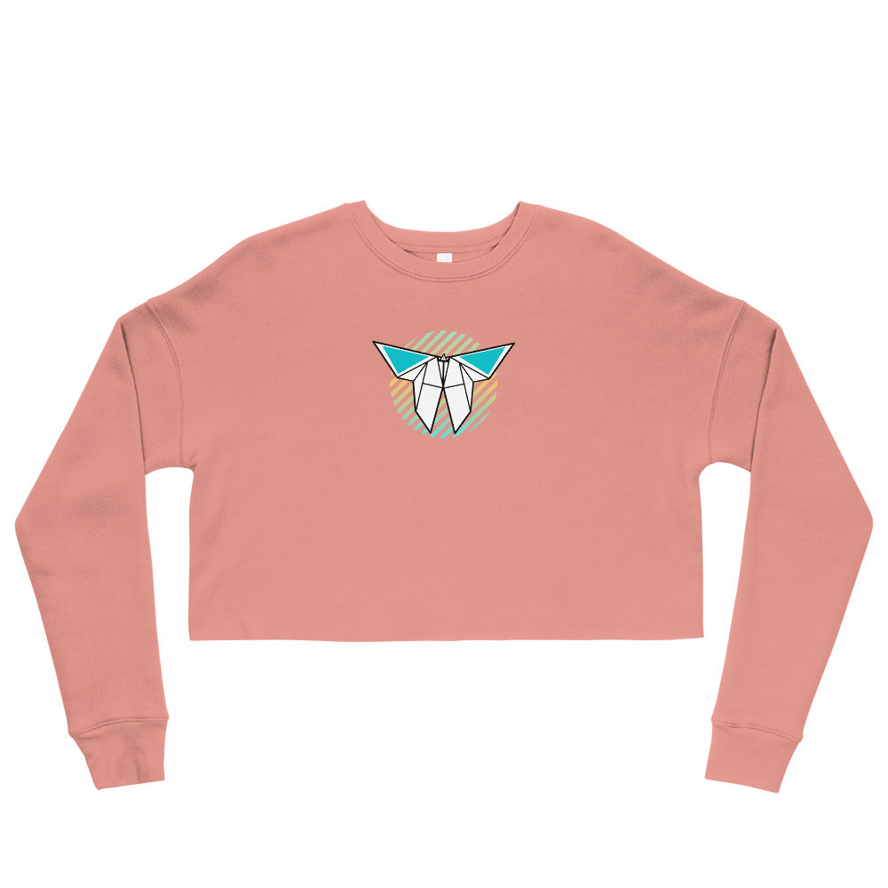 Butterfly Crop Sweatshirt