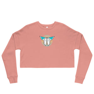 Butterfly Crop Sweatshirt