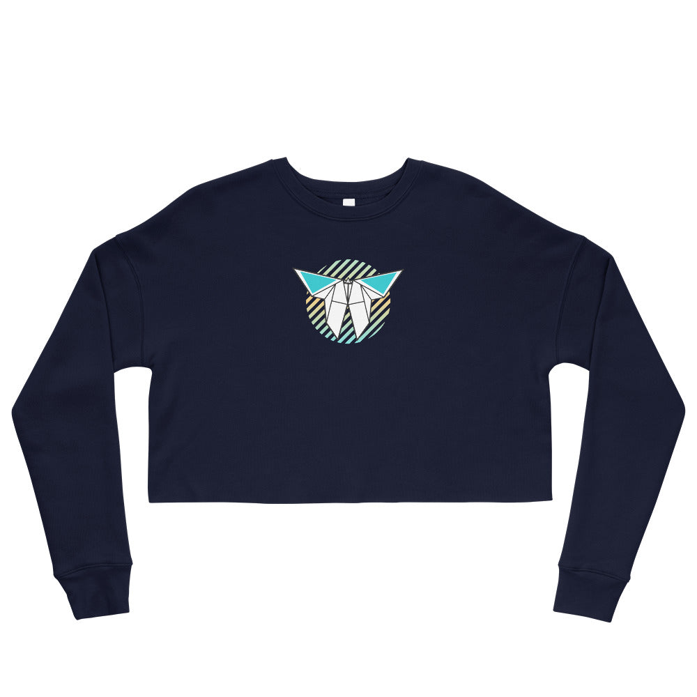 Butterfly Crop Sweatshirt