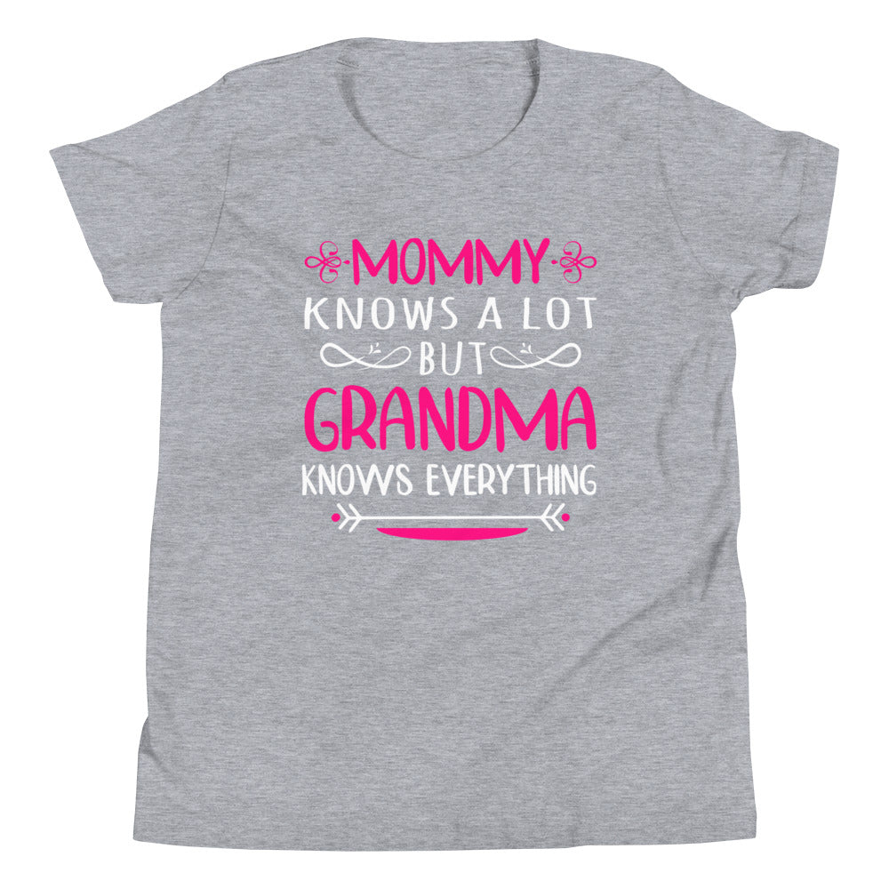 Mommy Knows A lot But Grandma Knows Everything Tee