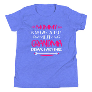 Mommy Knows A lot But Grandma Knows Everything Tee